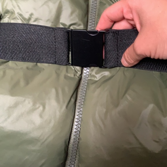 NWOT Zara belted lightweight puffy jacket sz S - Picture 4 of 7